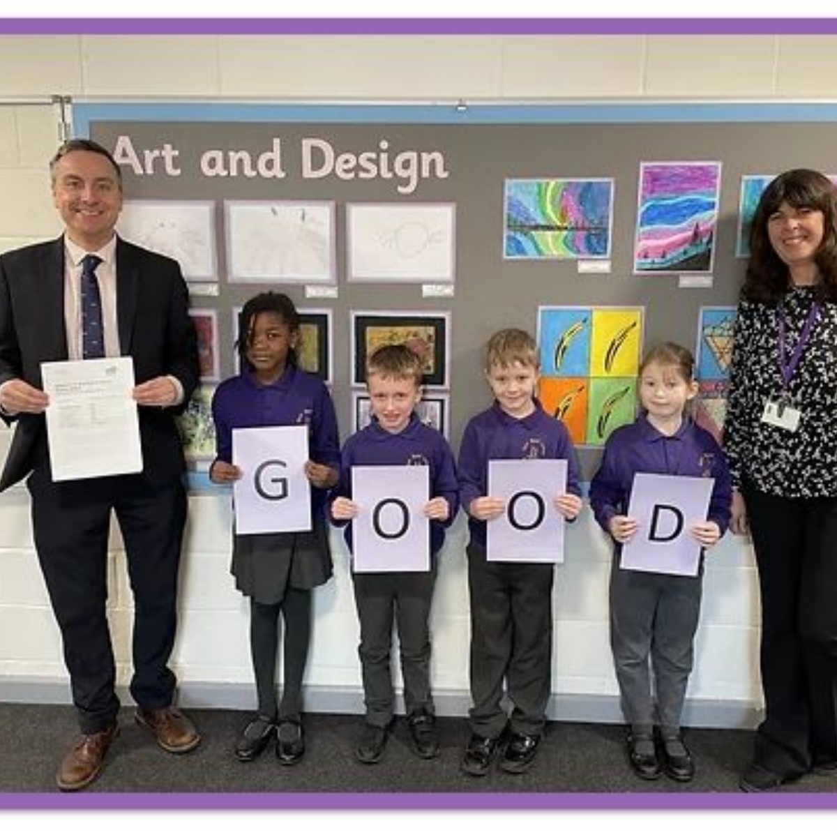 New Road Primary & Nursery School Ofsted Good School!